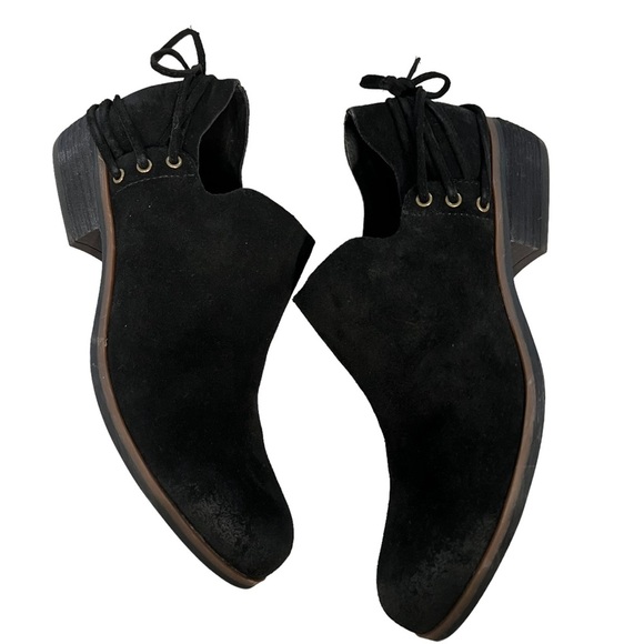 NEW without Box Korks Lydney Black Leather Ankle Bootie Size 7.5 - Picture 4 of 8